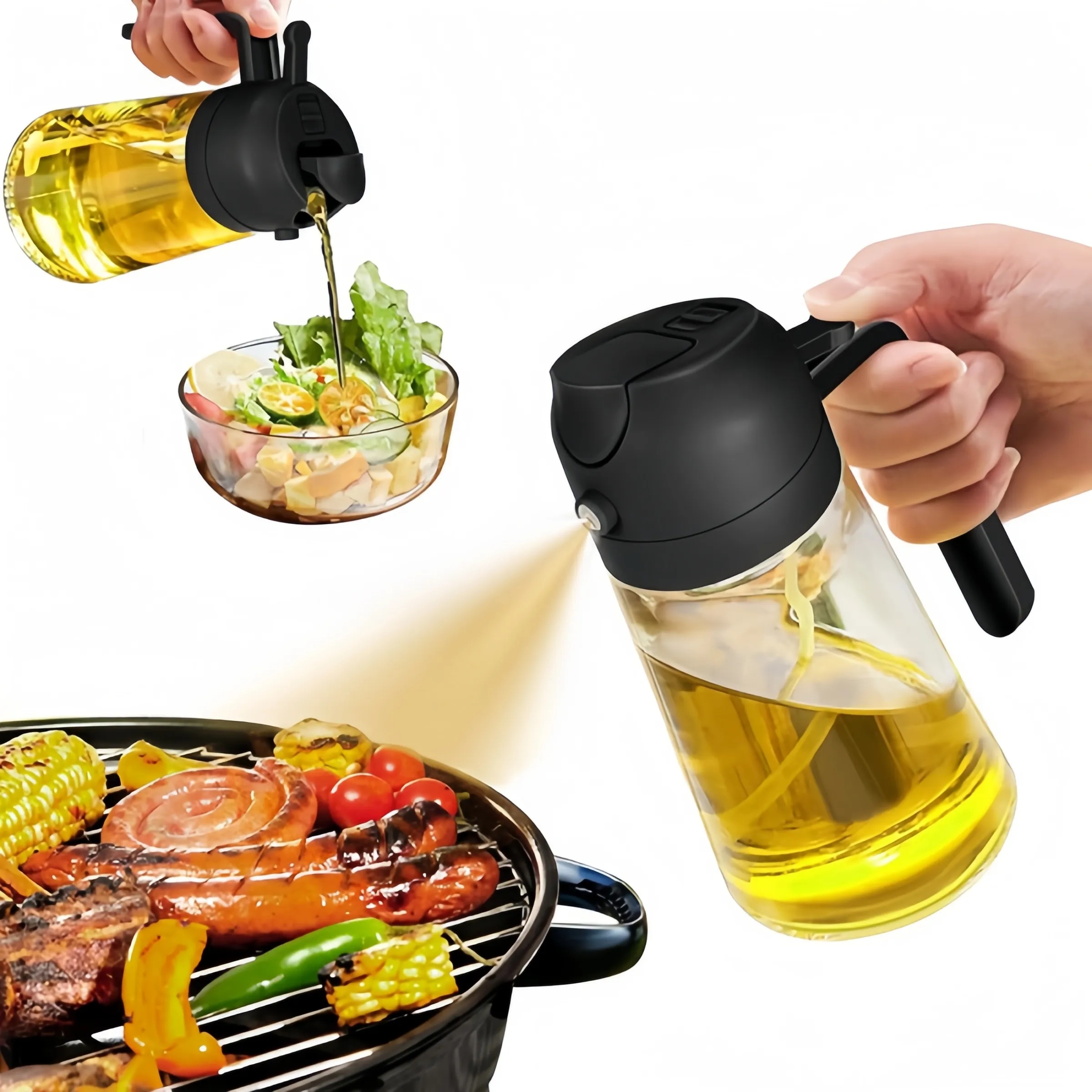 16oz two-in-one kitchen oil sprayer 2