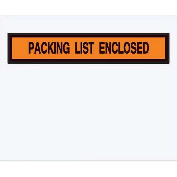 Envelopes, Packing List With Pressure Sensitive Backing 1