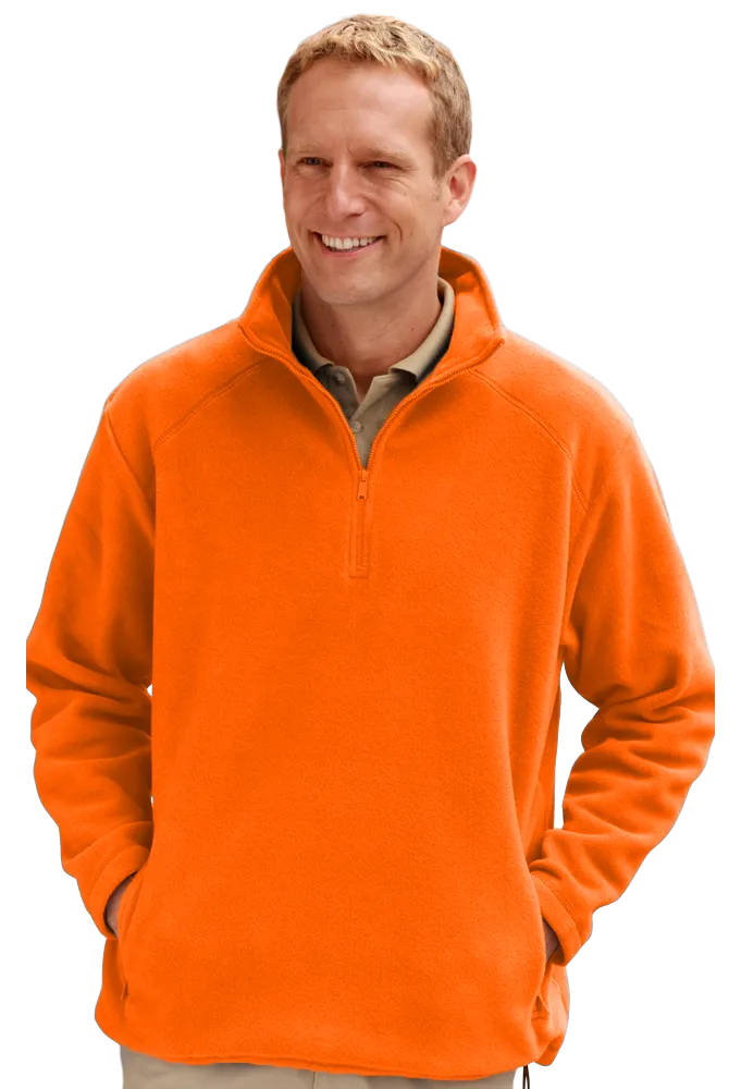 Adult Micro Fleece Zip Pullover 70