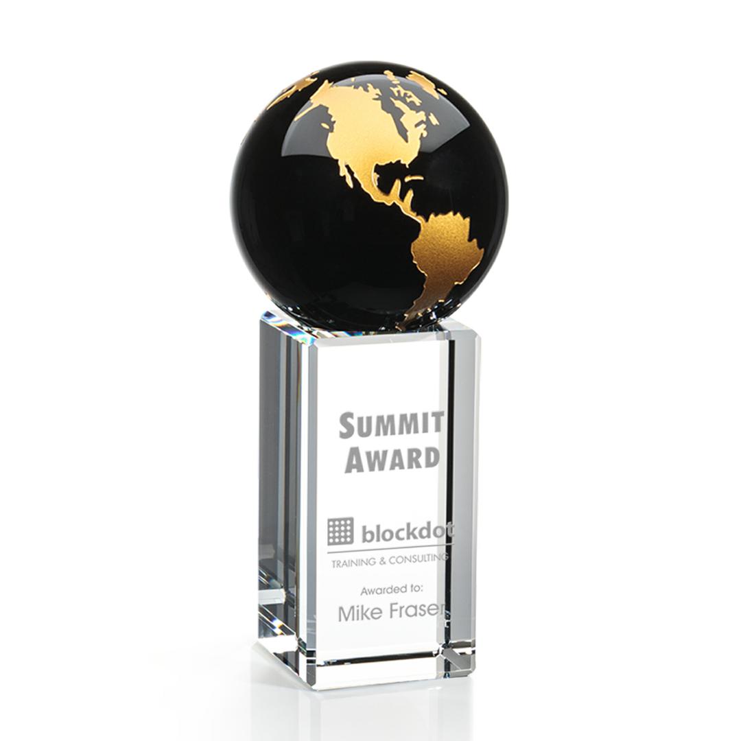 Luz Globe Award - Black/Gold 8