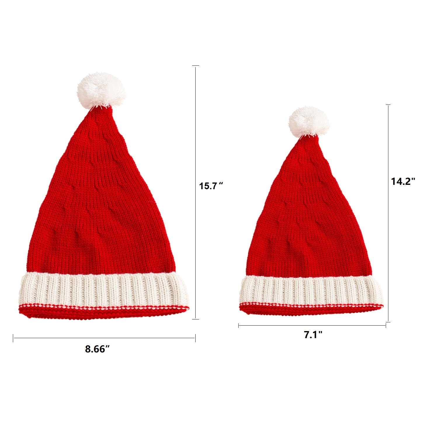 Knitted Christmas Hat 3