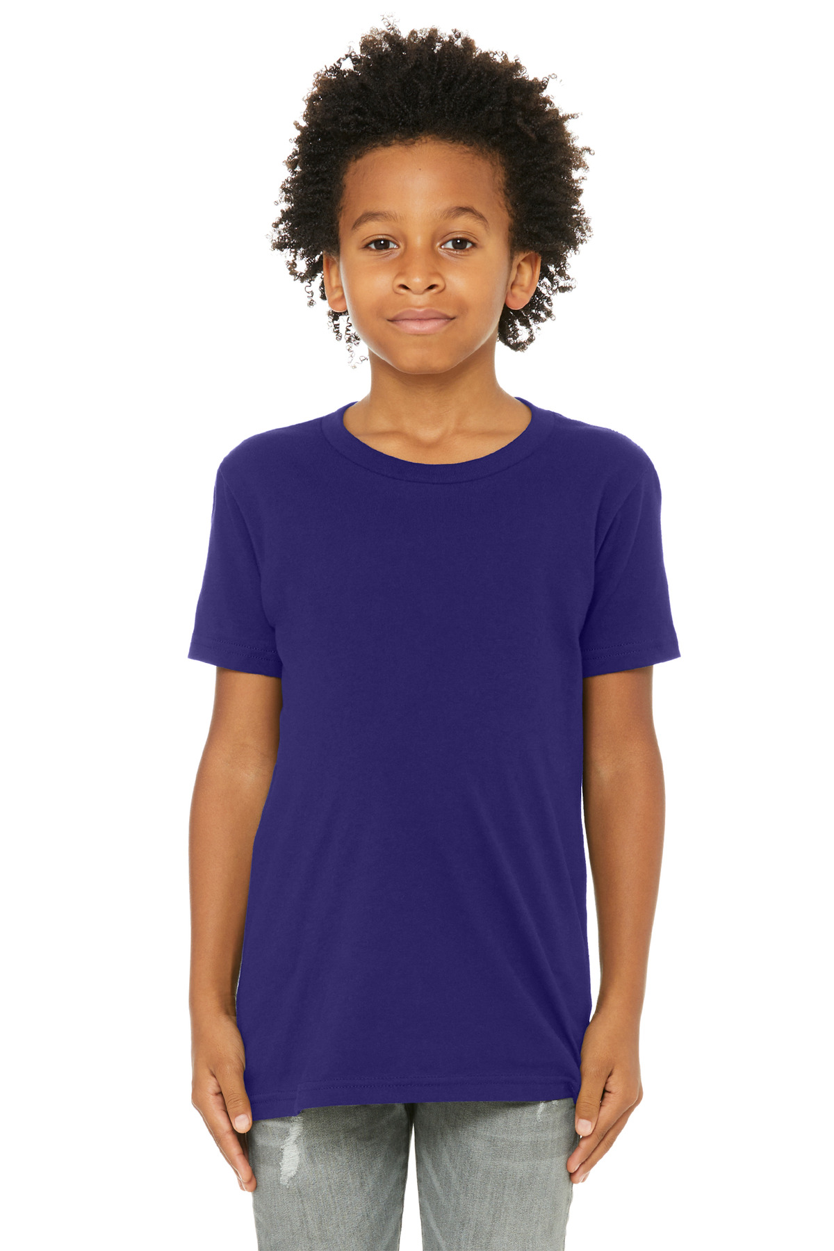 BELLA+CANVAS Youth Jersey Short Sleeve Tee. BC3001Y 16