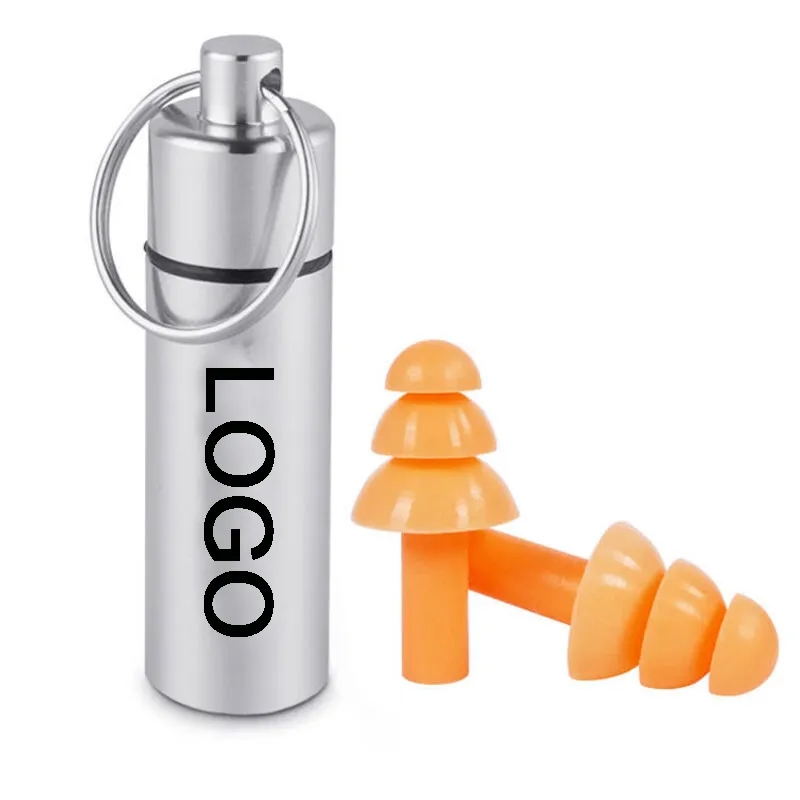 Silicone Earplugs in Aluminium Tube 3