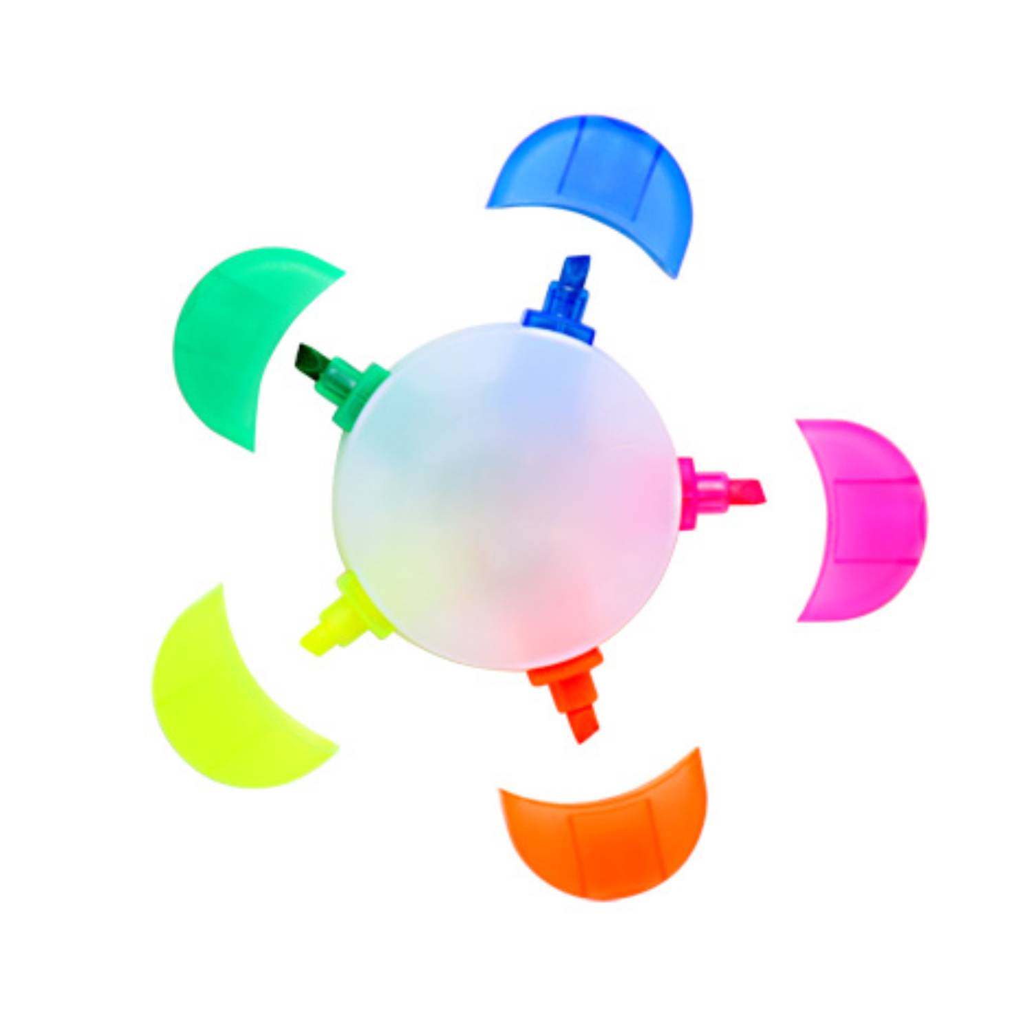 Flower Shaped Multi-Color Highlighter 2