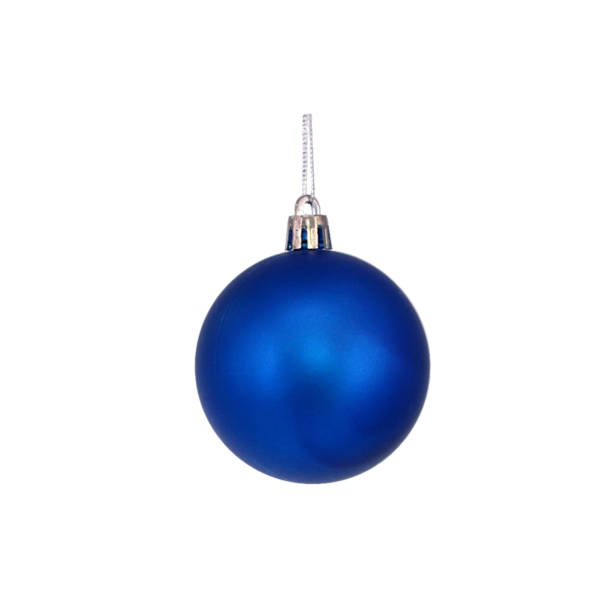 Plastic Ornament Ball With Aluminum Plate 3.2" Diameter 37