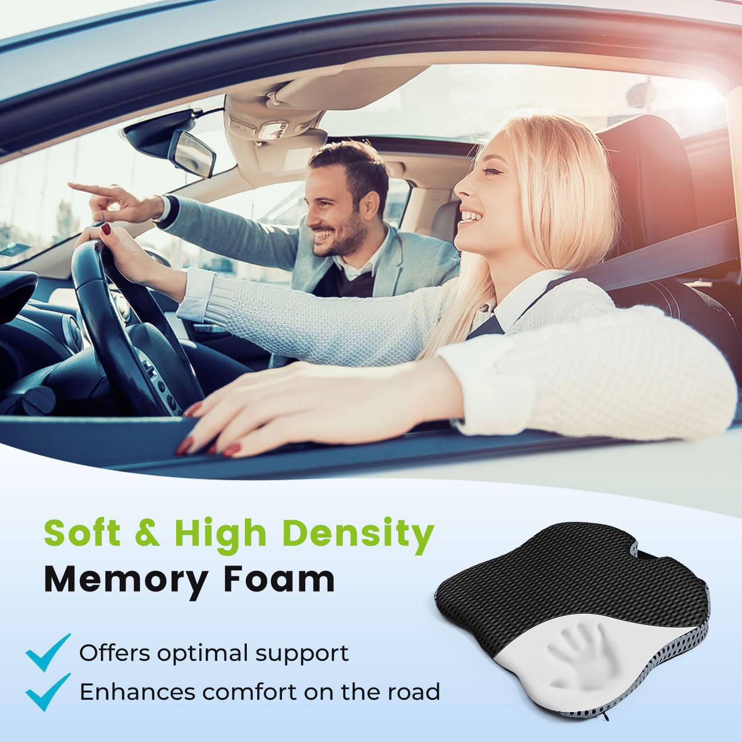 Custom Car Breathable And Elevated Cushion 9