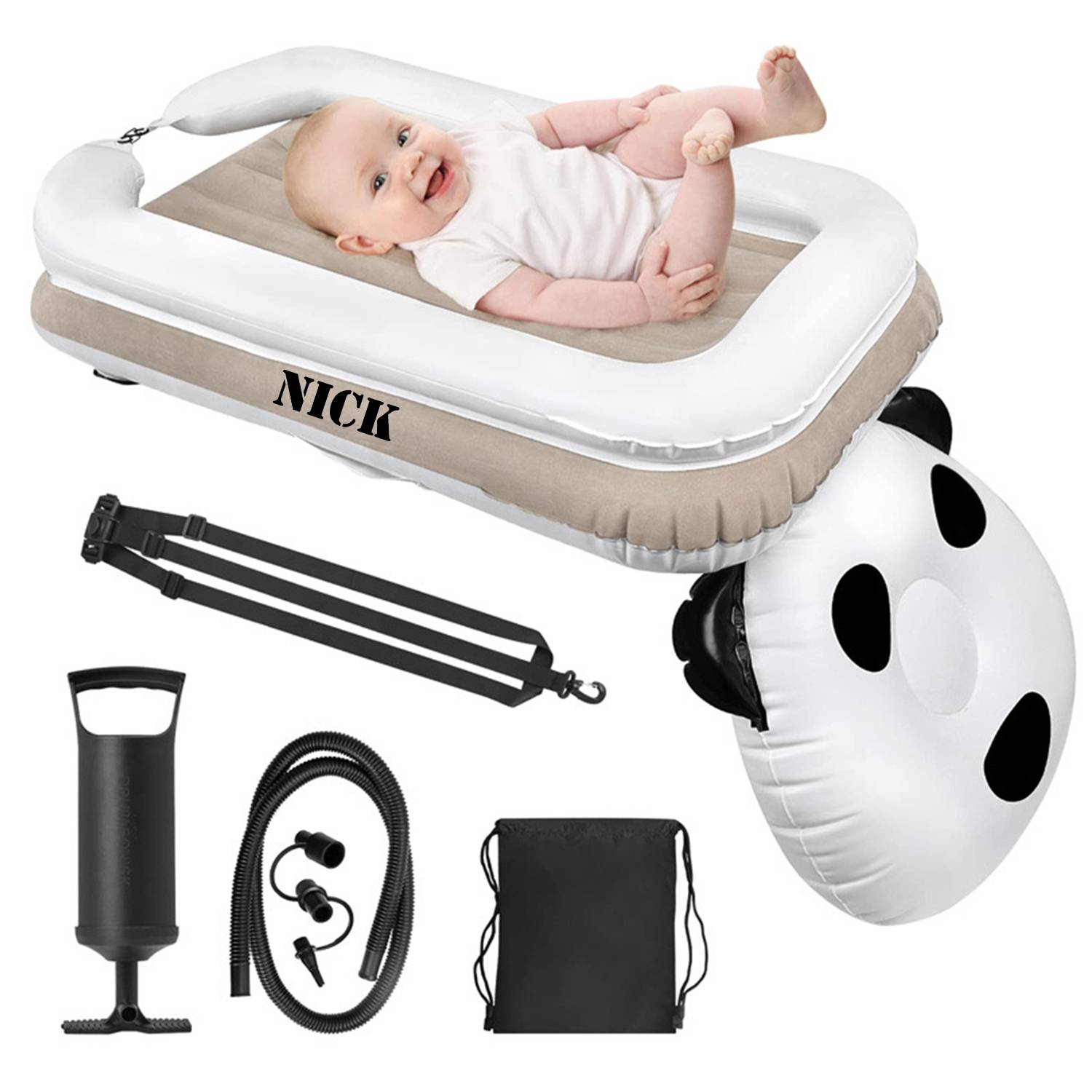 Inflatable Toddler Travel Bed Air Mattress 1