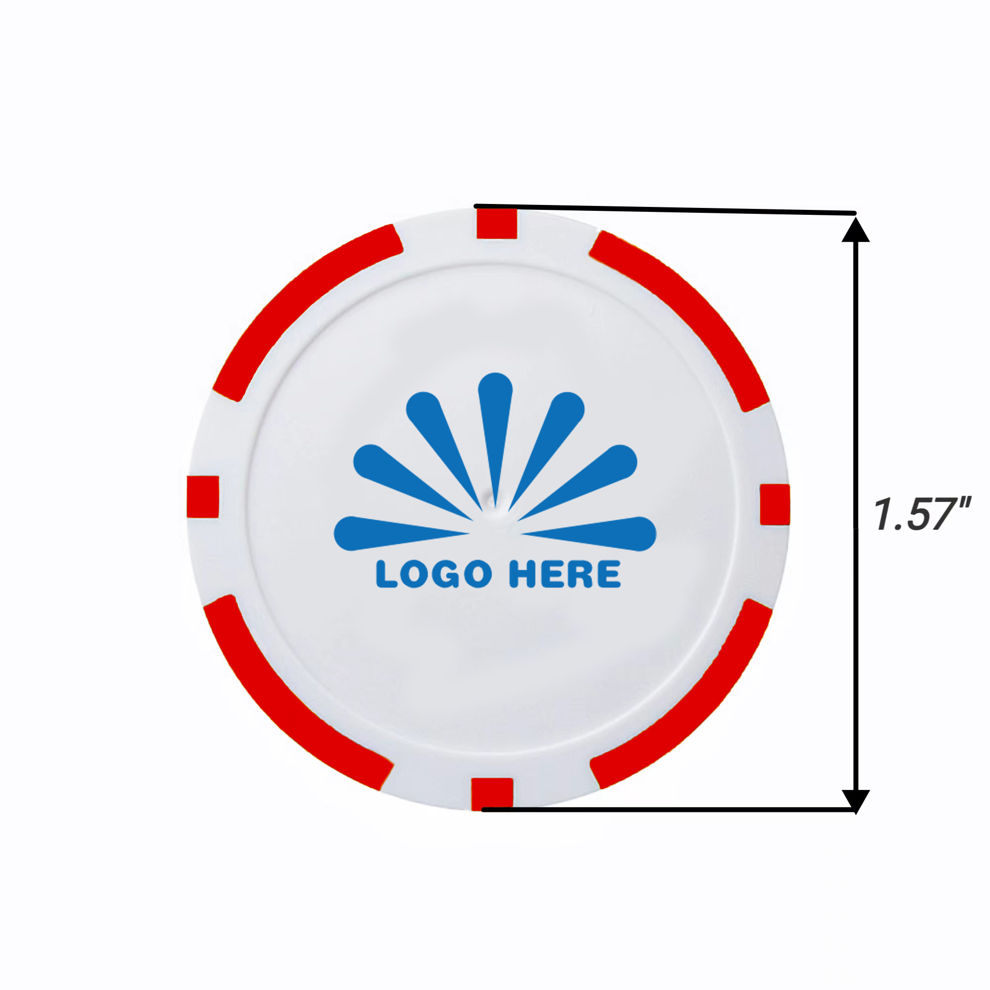 11.5 g Professional Clay Poker Chip 1