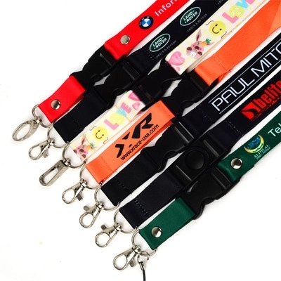 Polyester Lanyard with Breakaway plus J-hook 2