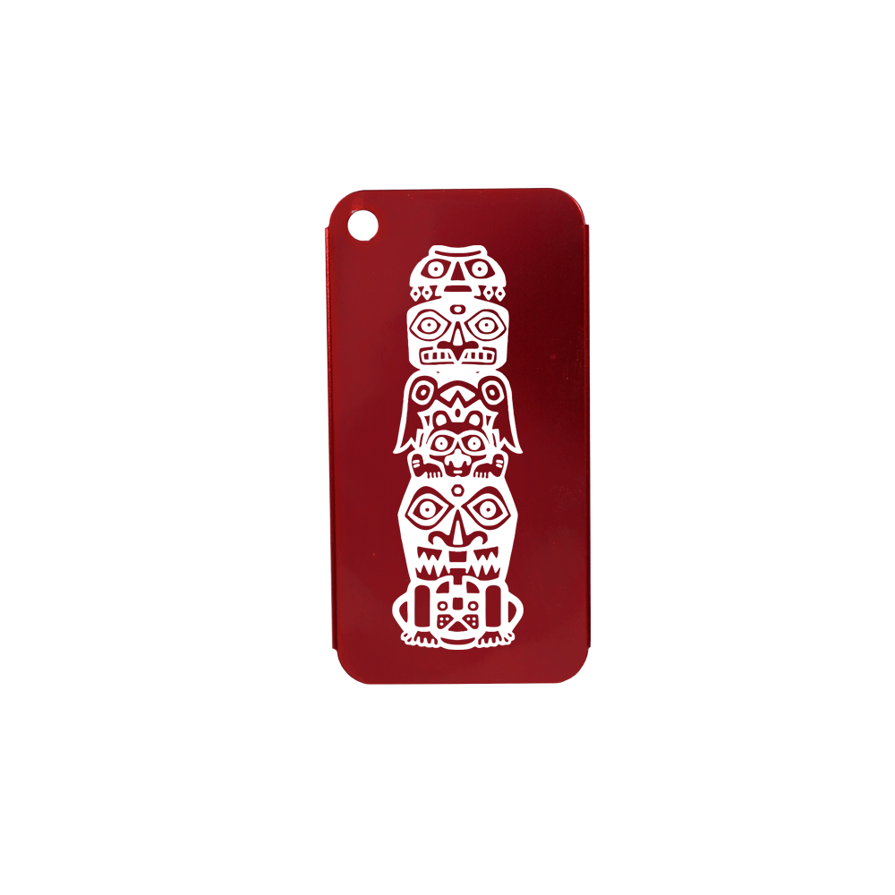 Texture Tone® Aluminum Rectangle Luggage Tag 11