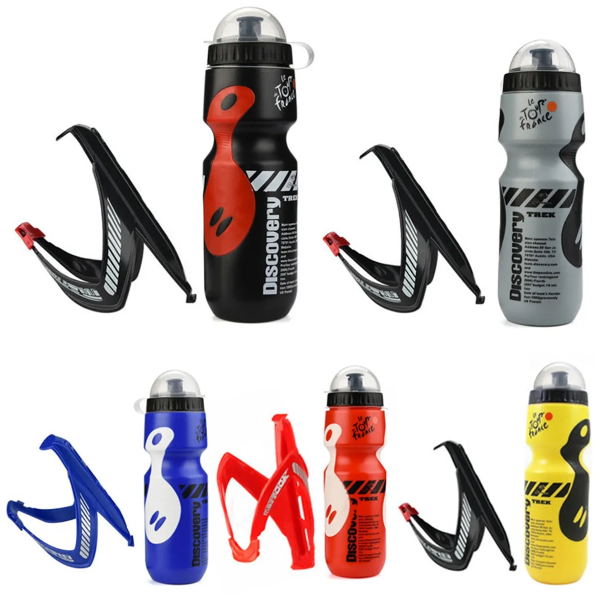 Large Capacity Outdoor Sports Mountain Riding Squeeze Bottle 6
