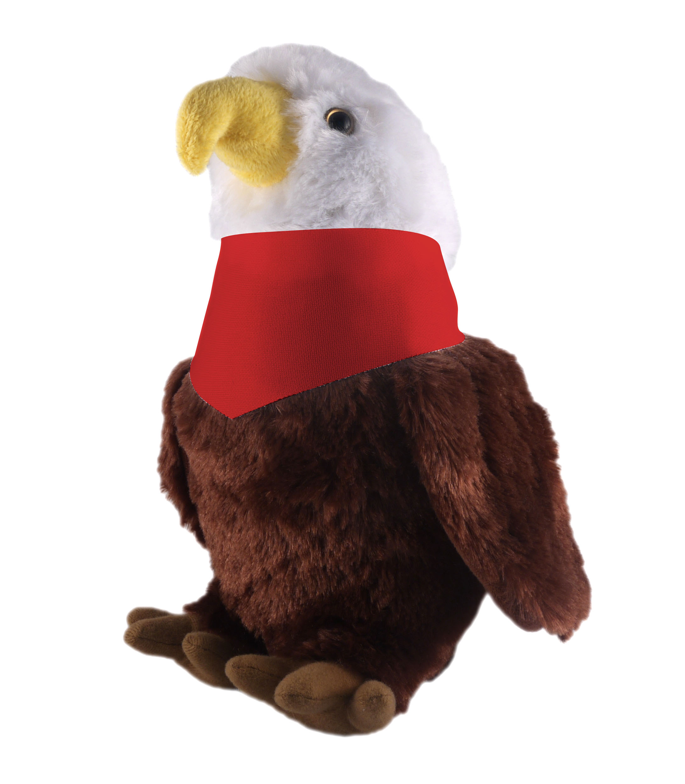 Soft Plush Stuffed Eagle with Bandana 5