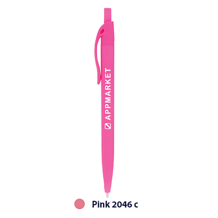 Simplicity Softy Plastic Pen (1 Color Imprint) 4