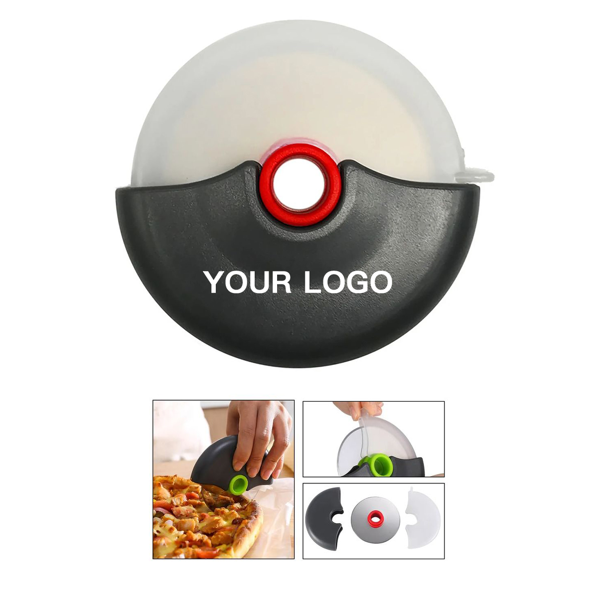 Professional Pizza Wheel Cutter with Comfort Grip 1