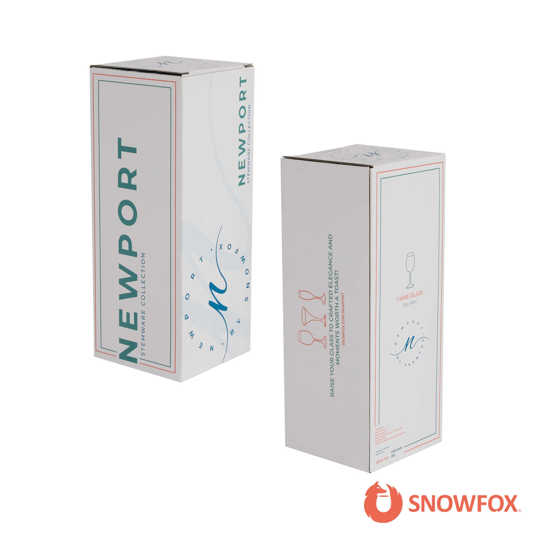 Snowfox® 12 oz. Insulated Stemmed Wine Glass 40