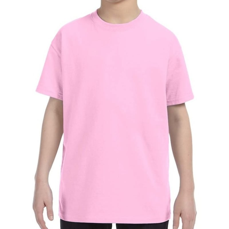 Custom Embroidered Youth Basic Cotton T-Shirts 52