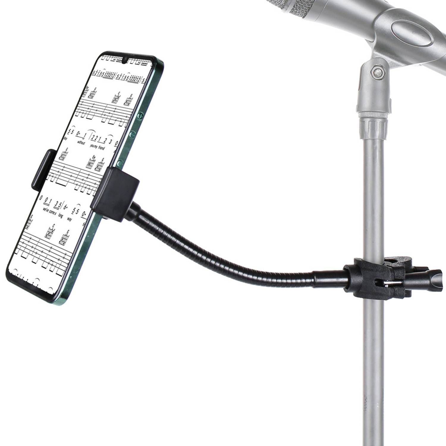 Plastic Flexible Microphone Phone Holder 3