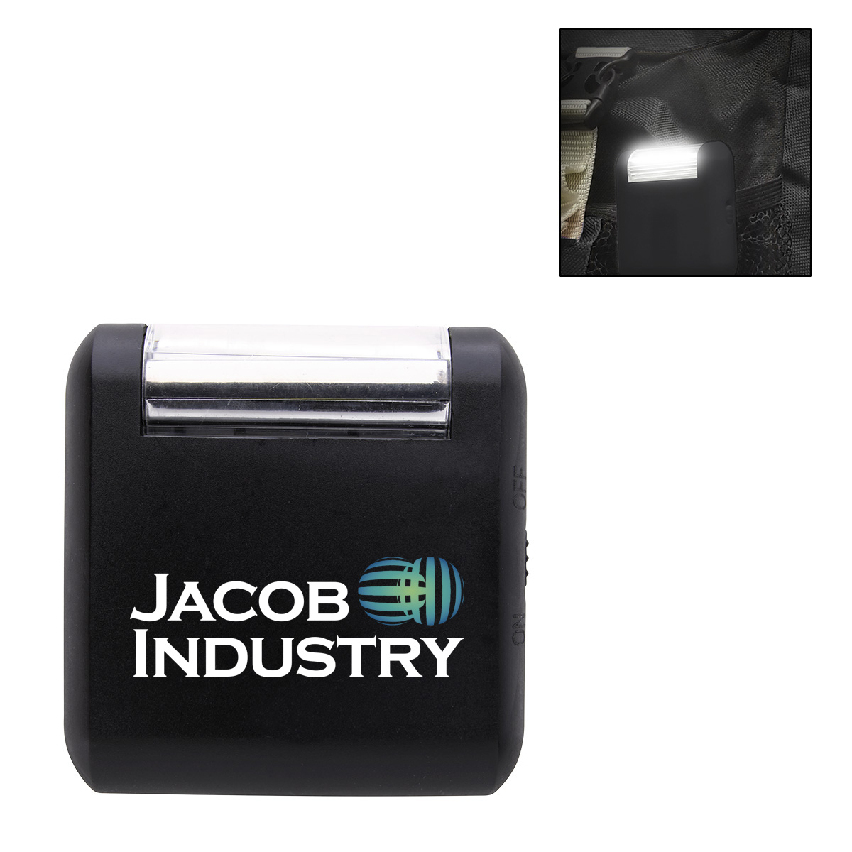 COB LED Light Belt Clip 9
