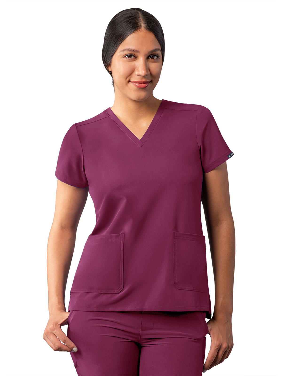 Adar - Addition - Women's Multi-Pocket V-Neck Top 4