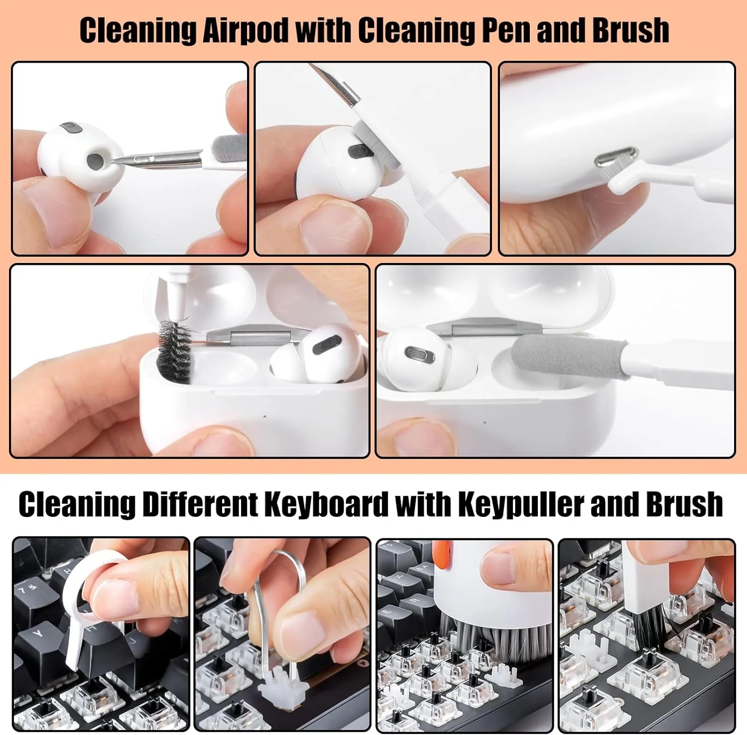 20 in 1 Keyboard Screen Cleaner Kit 4