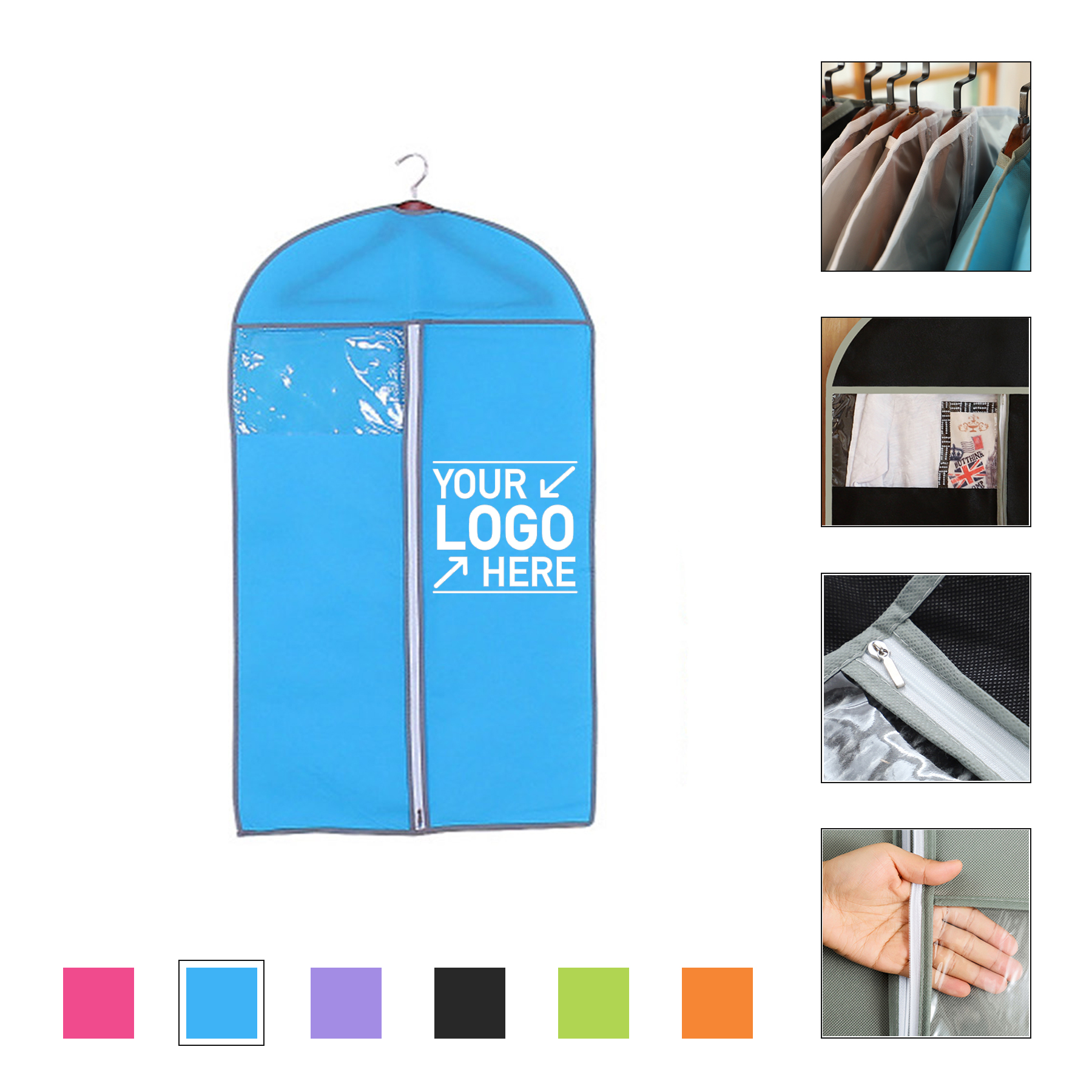 Multicolor Non Woven Wardrobe Storage Bag 2