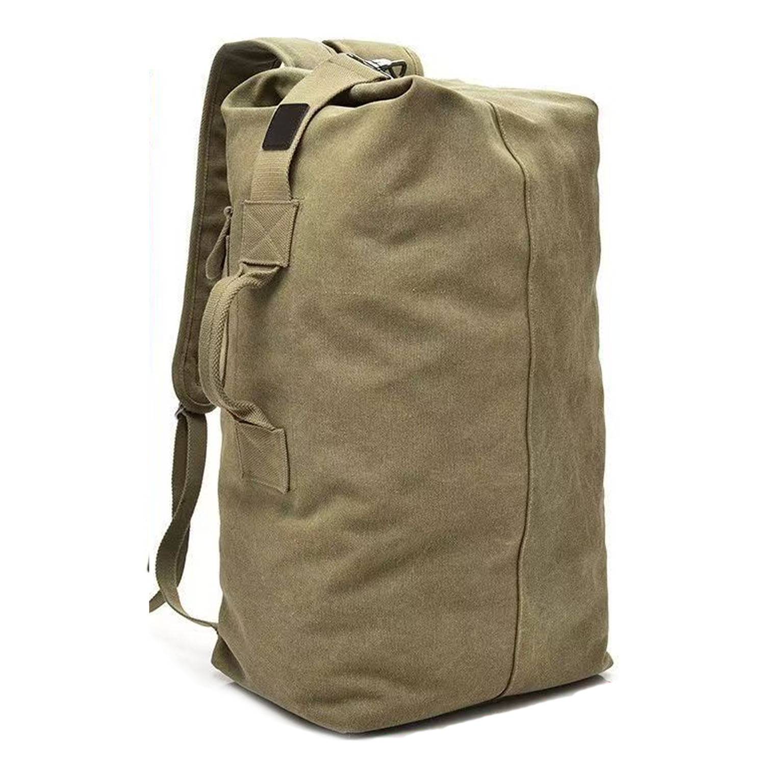 Multifunction Large Capacity Canvas Hiking Backpack 9