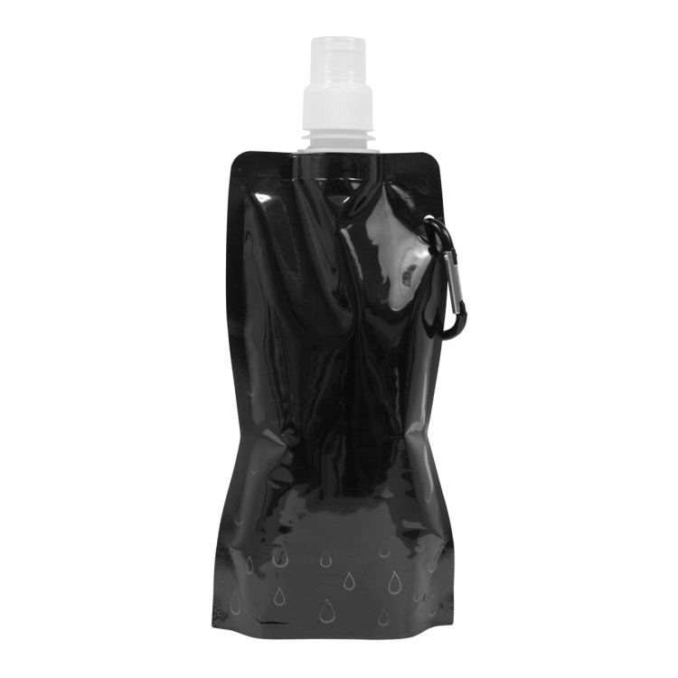 "Roll Up" 18 oz Foldable and Reusable Water Bottle with Matching Carabiner 51