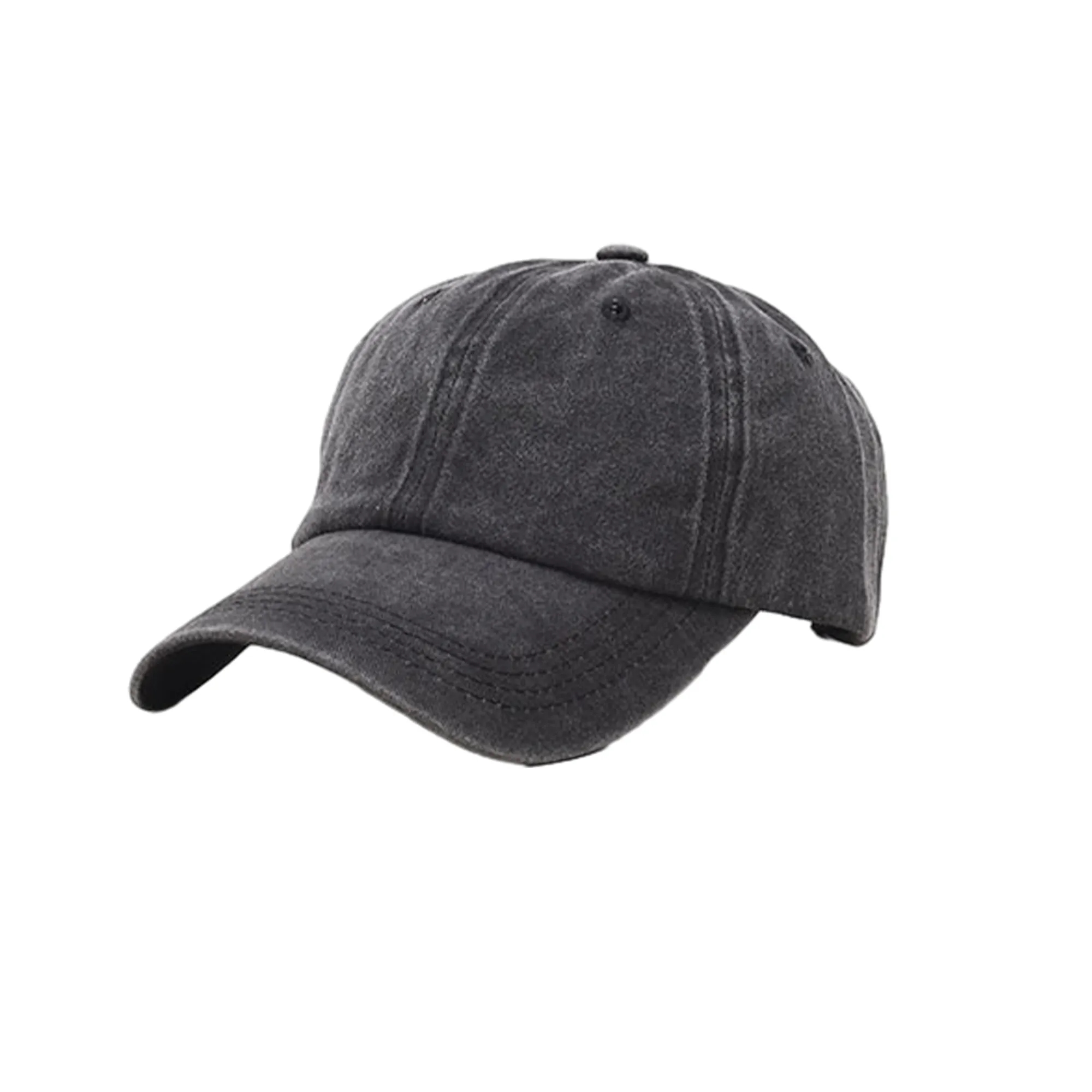 Versatile Casual Denim Baseball Cap Sun Hat 8