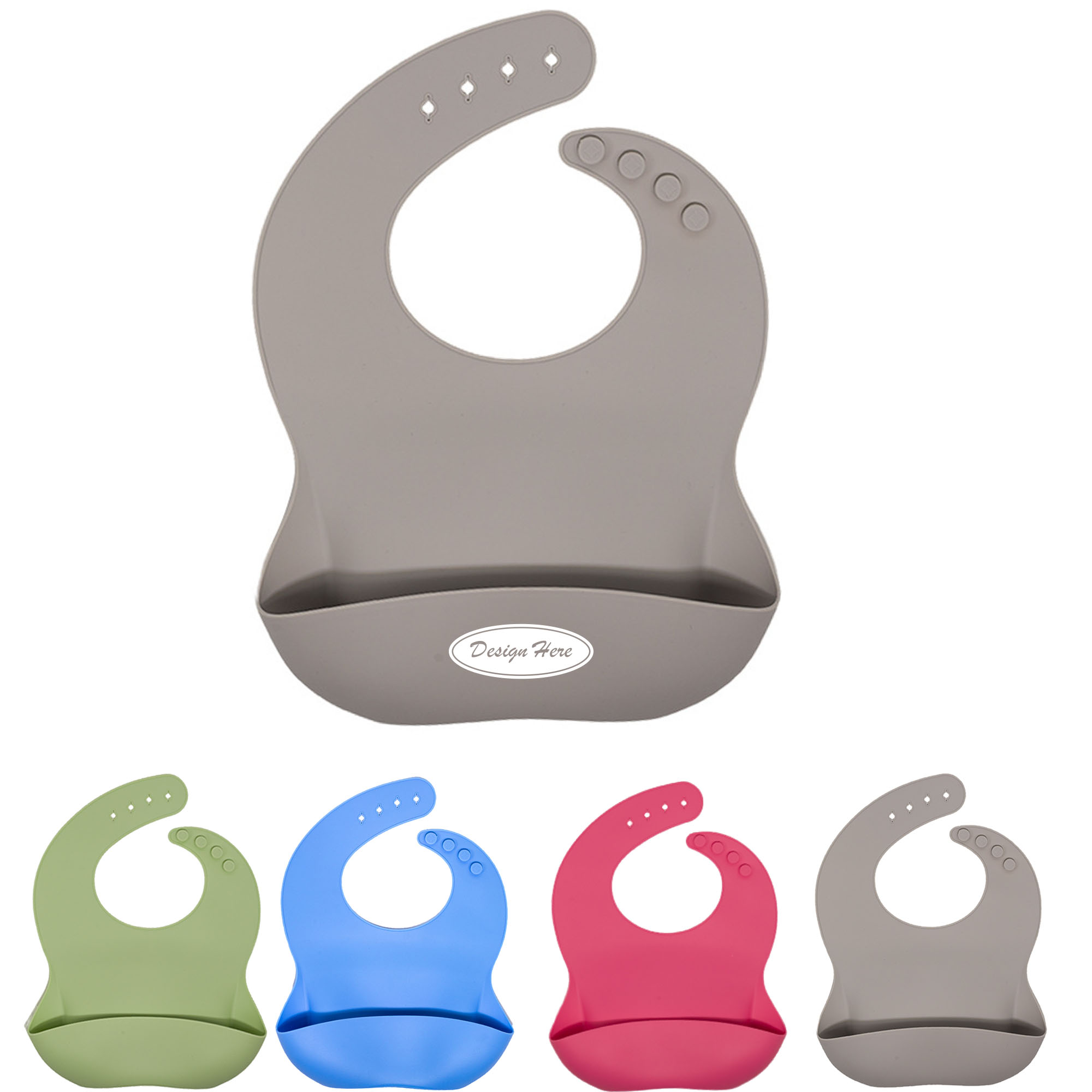 Silicone Baby Bibs Waterproof 4