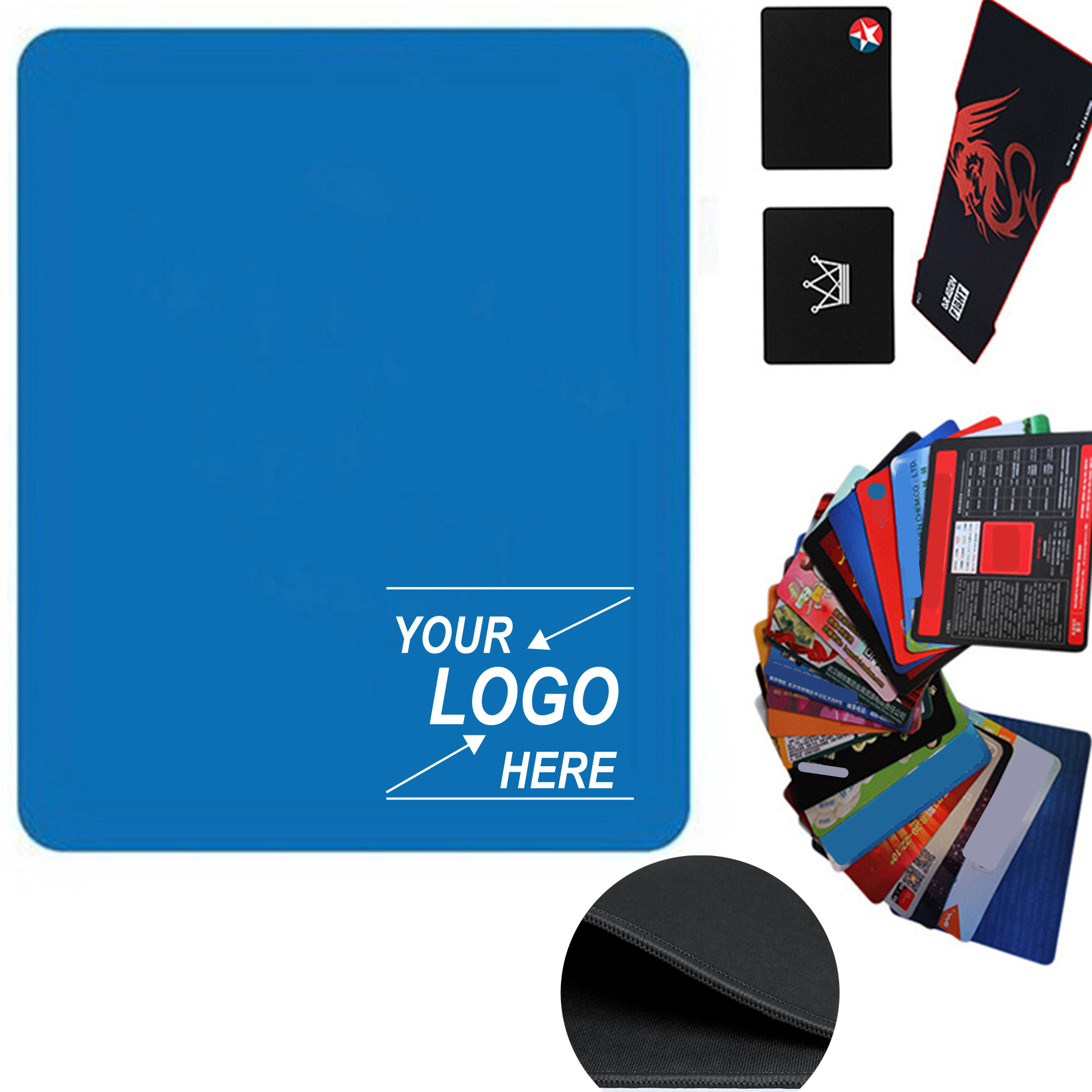 Waterproof Non-Slip Rubber Mouse Pad 1