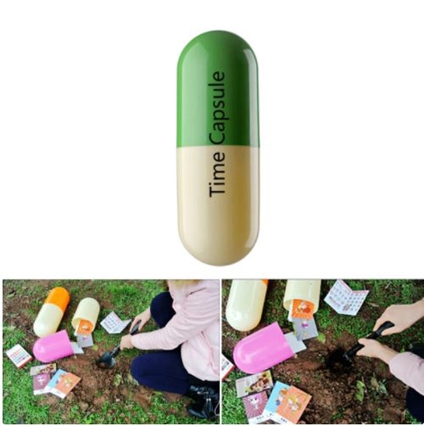 Big Pill Shape Time Capsule 1