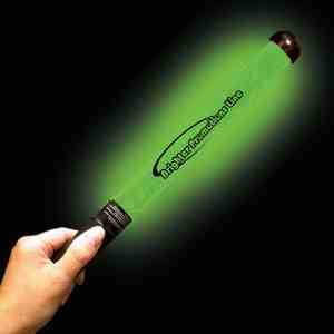 Green LED Light Up Glow Patrol Wand