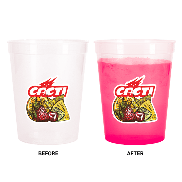 16 oz Color Changing Stadium Cup 19