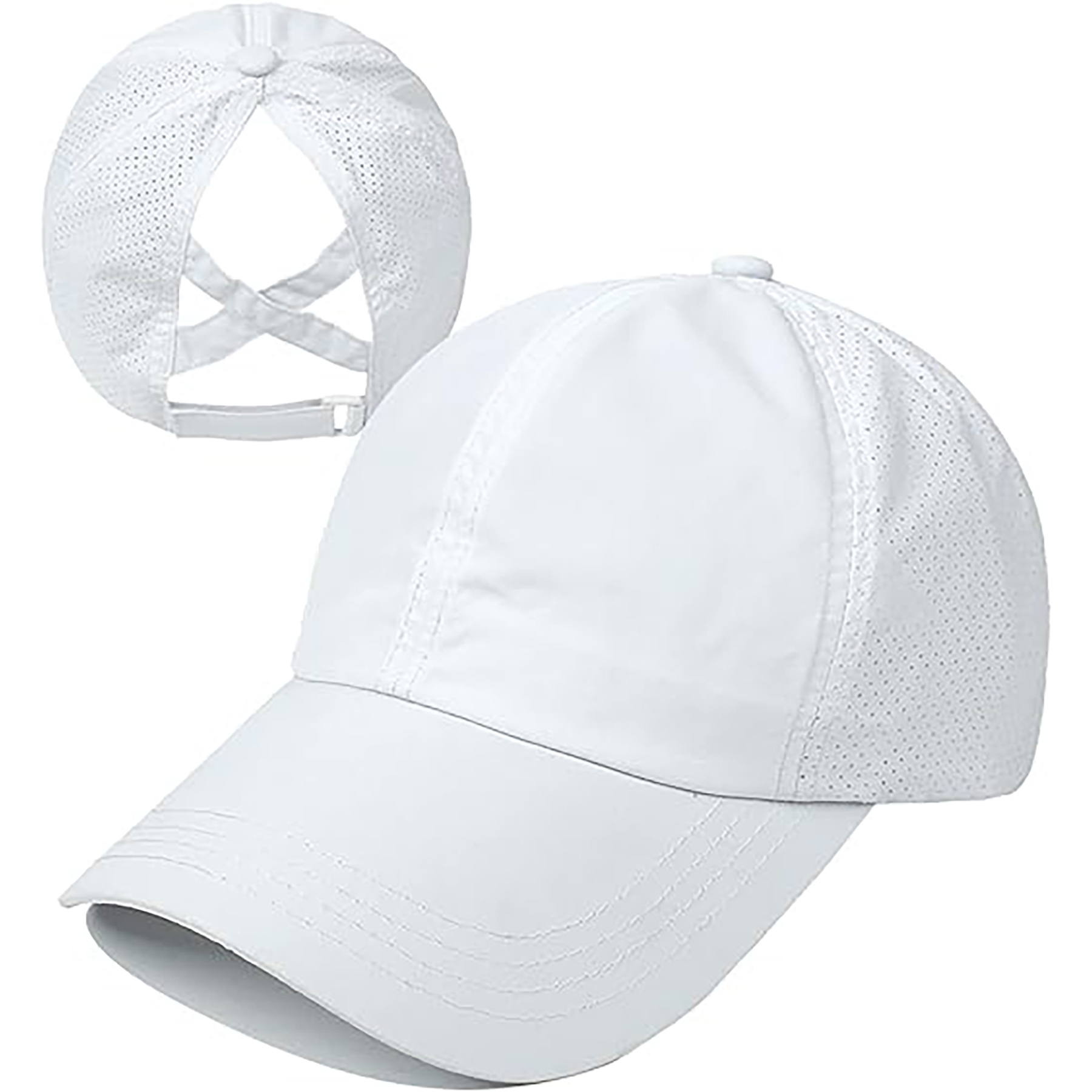Criss Cross Ponytail Baseball Cap 13