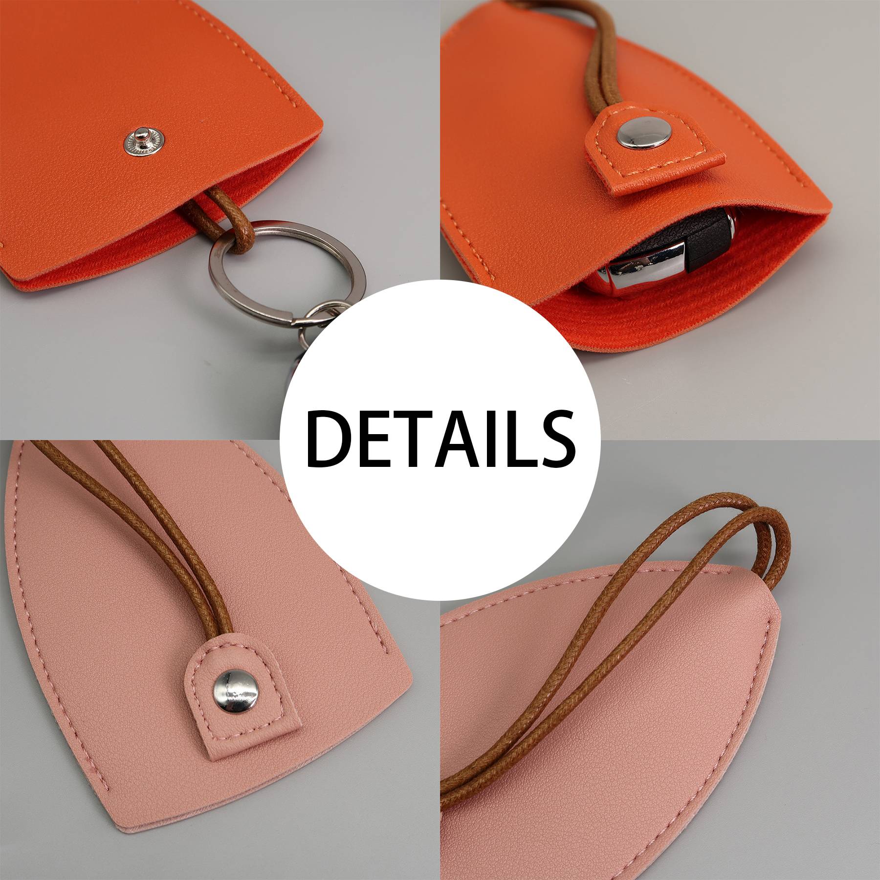 PU Car key bag for ladies 5