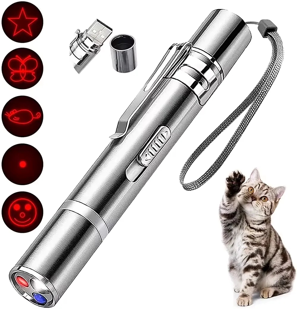 Rechargeable Cat Interactive Laser Toy 3