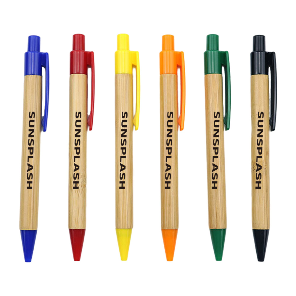 Durable Bamboo Ballpoint Pen 1