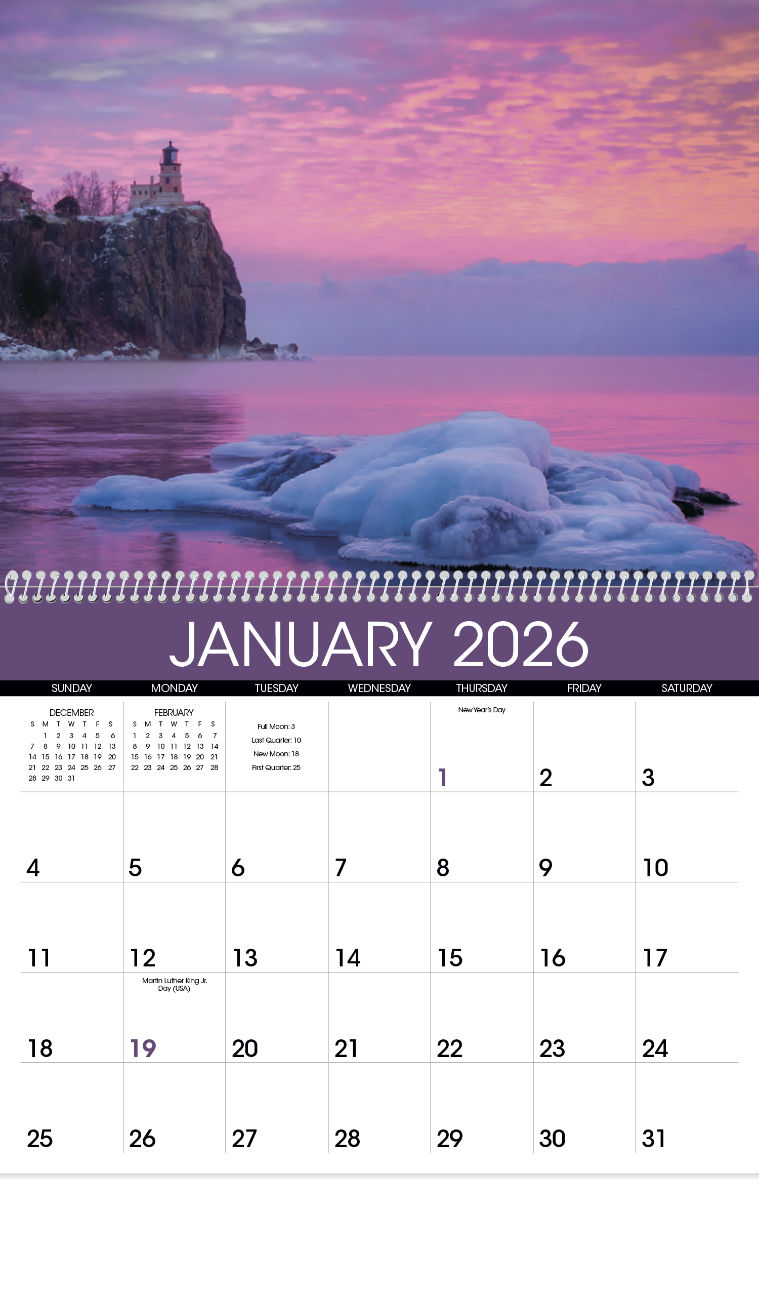 Triumph® Calendars Sunrise Sunset Calendar 22