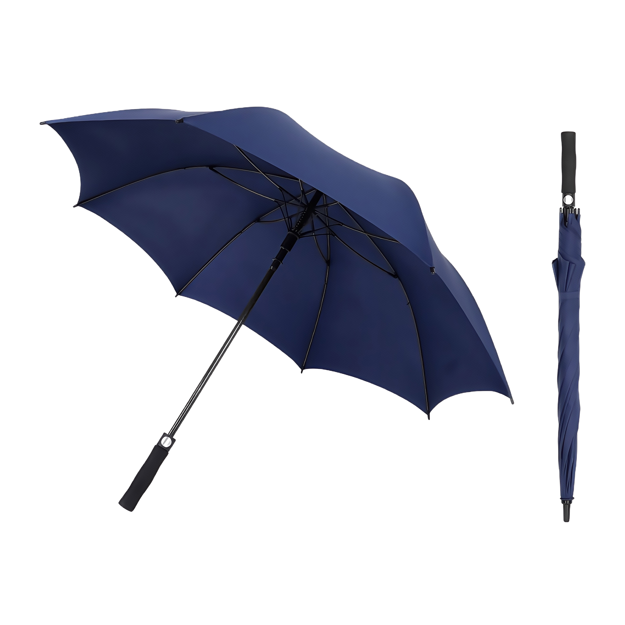 Extra Large Automatic Golf Umbrella with Double Layer Ventilation 3