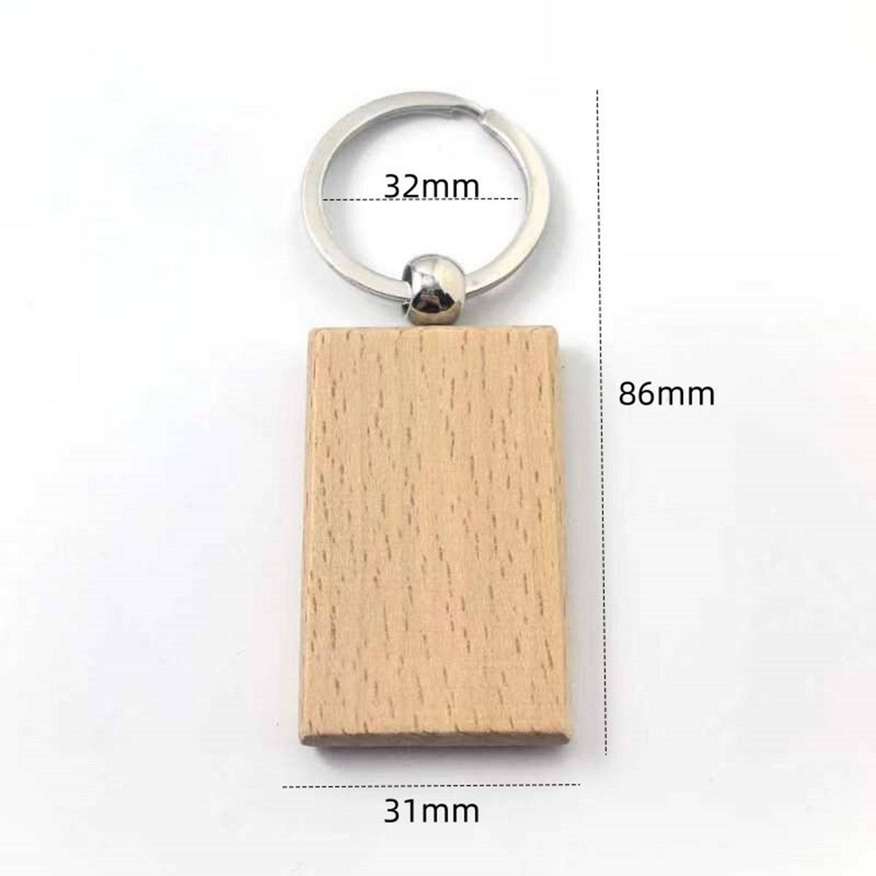 DIY Wooden Key Chain 11