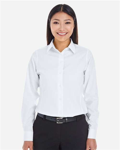 Women's Crown Collection® Royal Dobby Woven Dress Shirt - DG532W 18