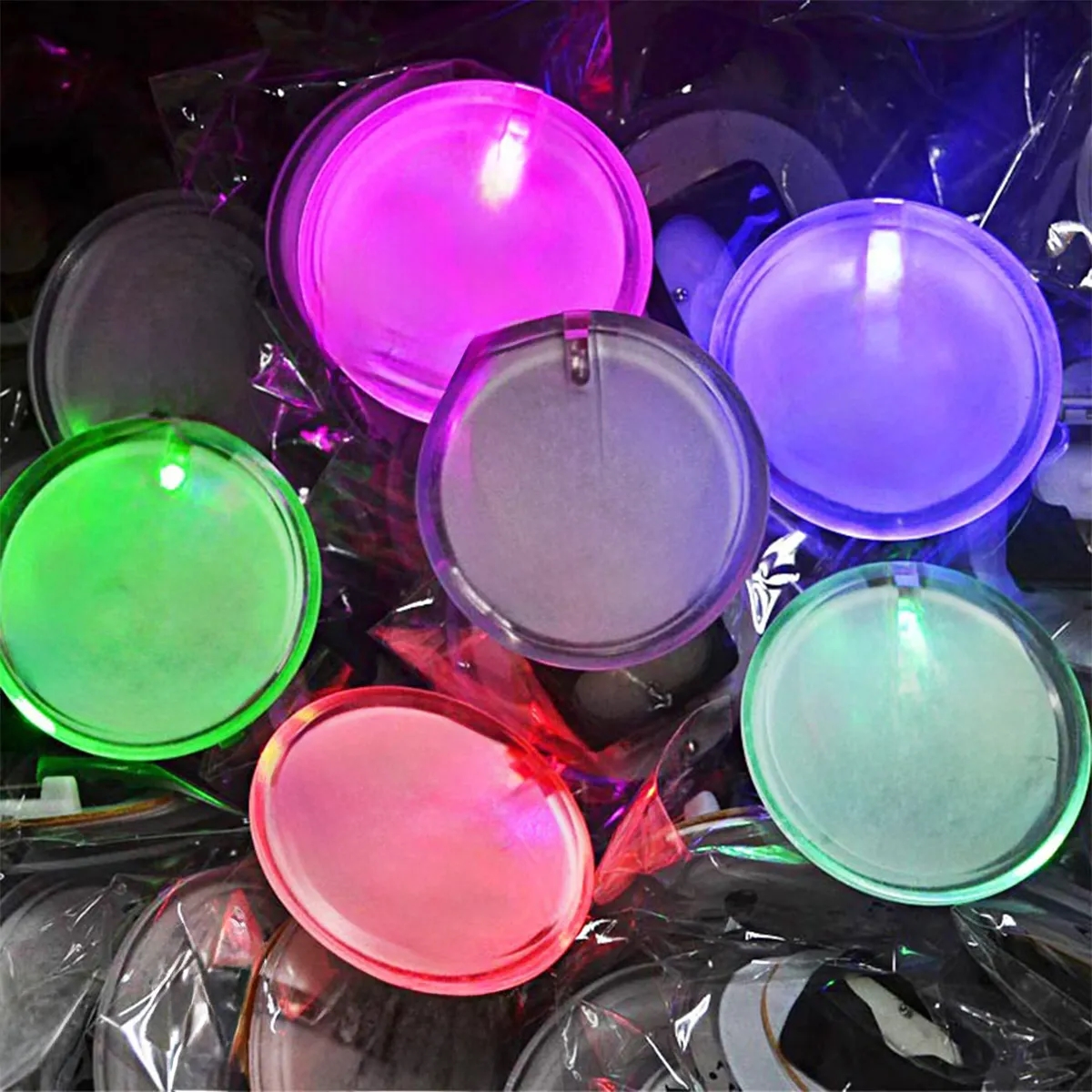 Luminous Chest Custom Atmospheric Flash LED Logo Badge 2