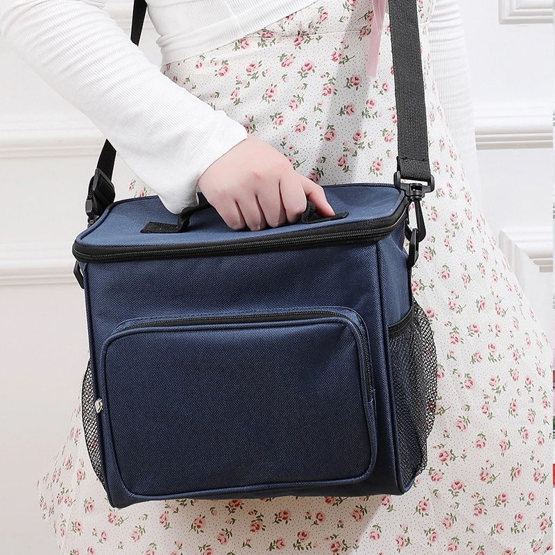 Insulated Lunch Bag Reusable Box For Office Work School 5