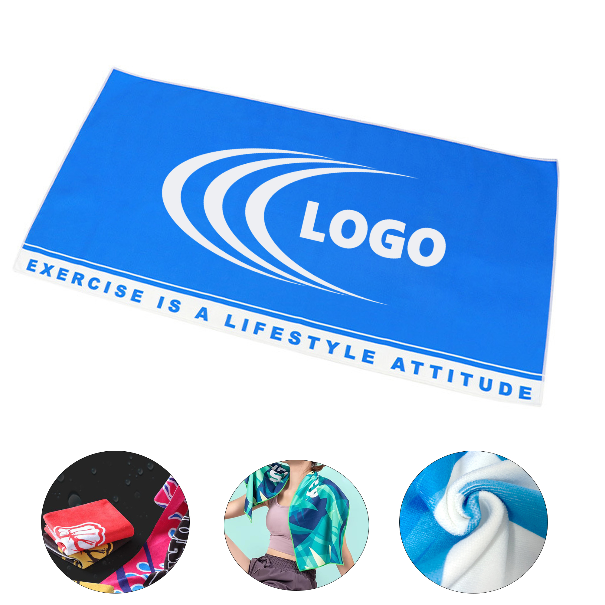 Full Color Beach Towel 2