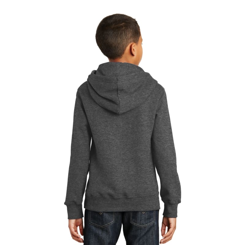 Port & Company Youth Fan Favorite Fleece Pullover Hooded Sweatshirt. 35