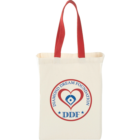 Nebraska 5oz Cotton Canvas Grocery Tote, custom tote bag with logo imprint 11
