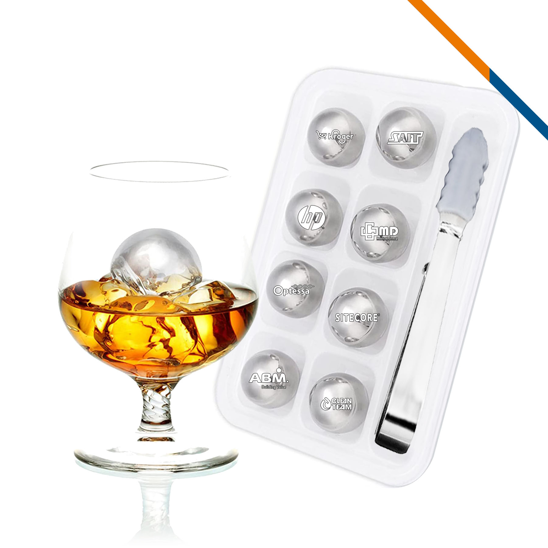 Rine Stainless Steel Ice Ball 2