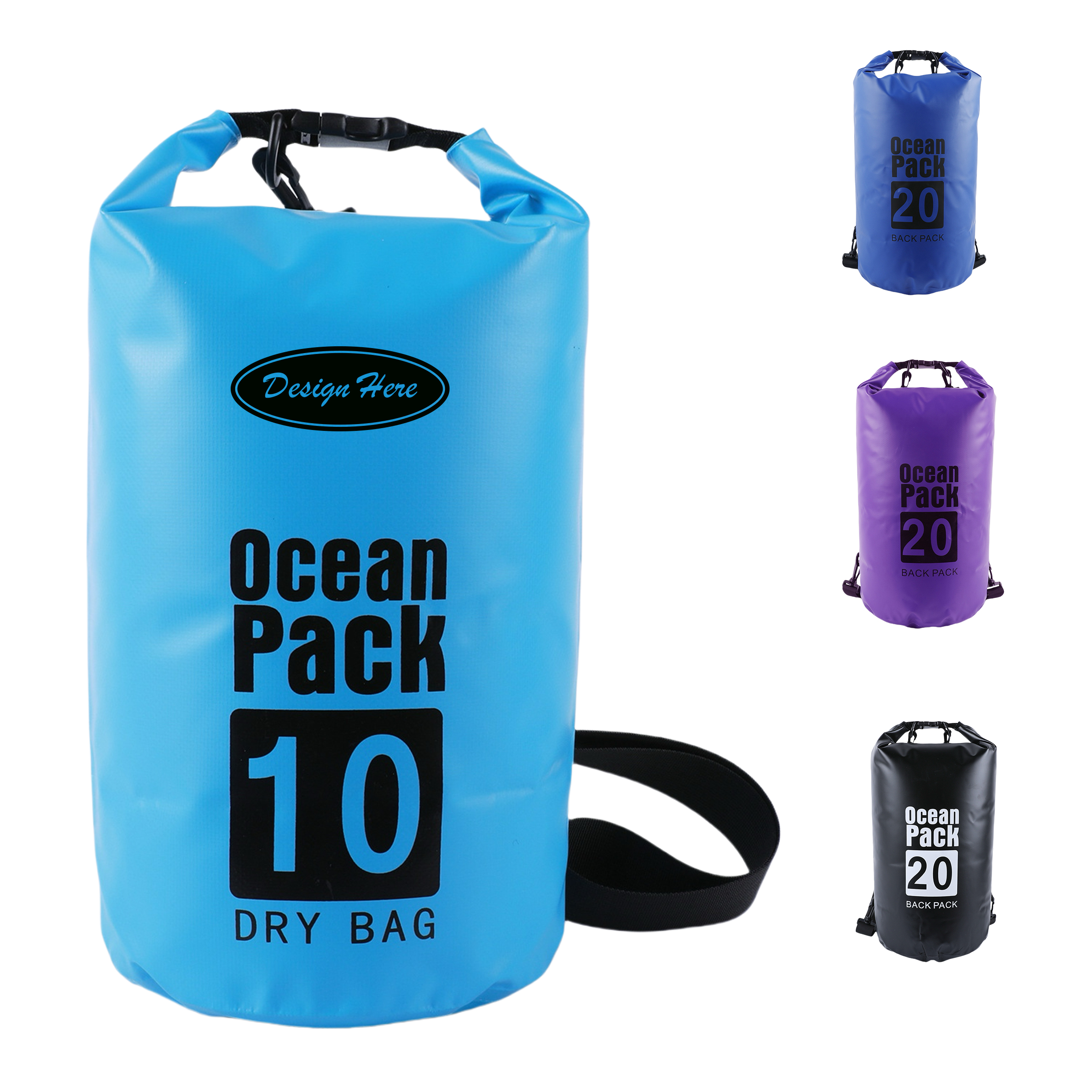 Heavy-Duty Waterproof Dry Bag ?C PVC Material 11