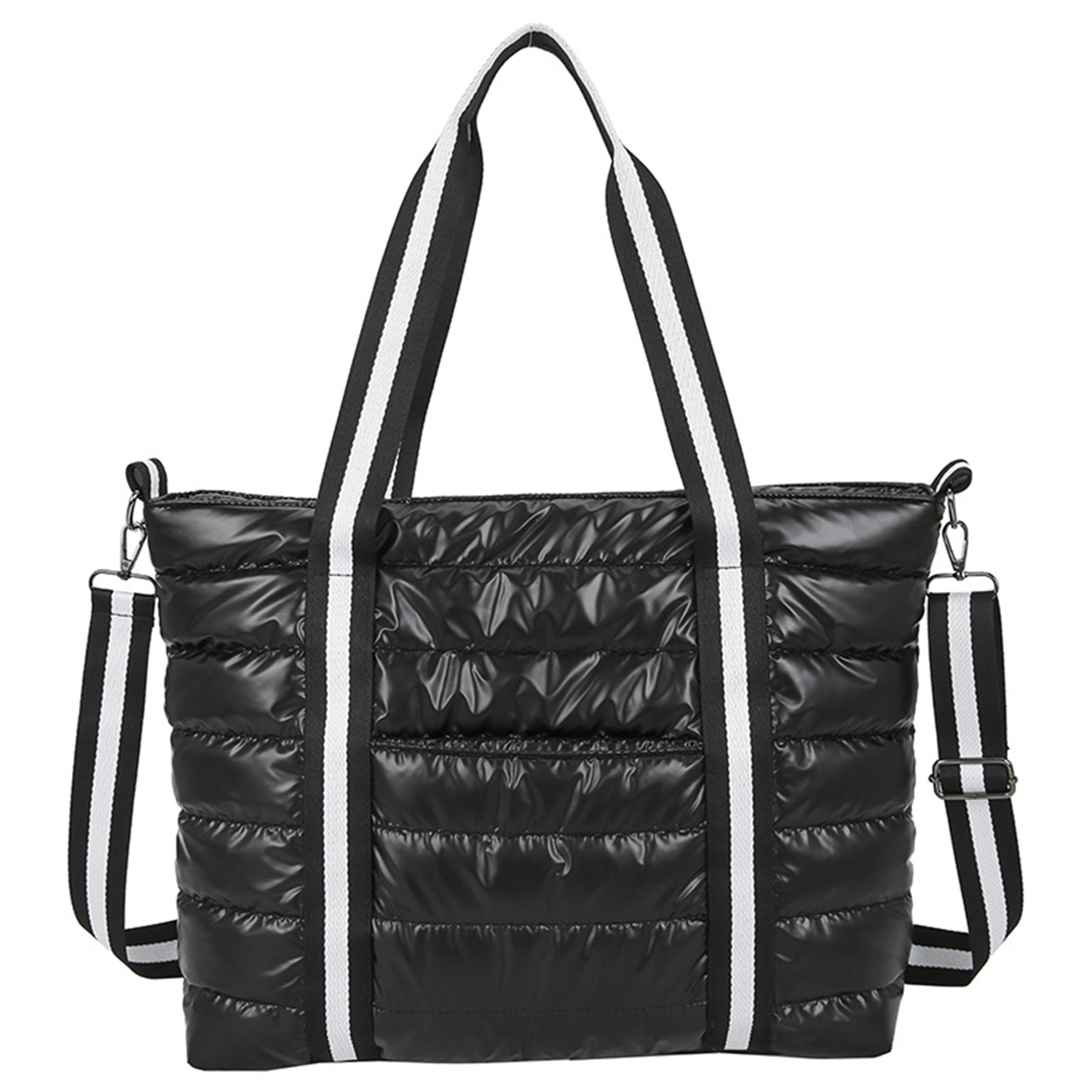 Puffer Tote Bag For Women Lightweight Quilted Handbag 1