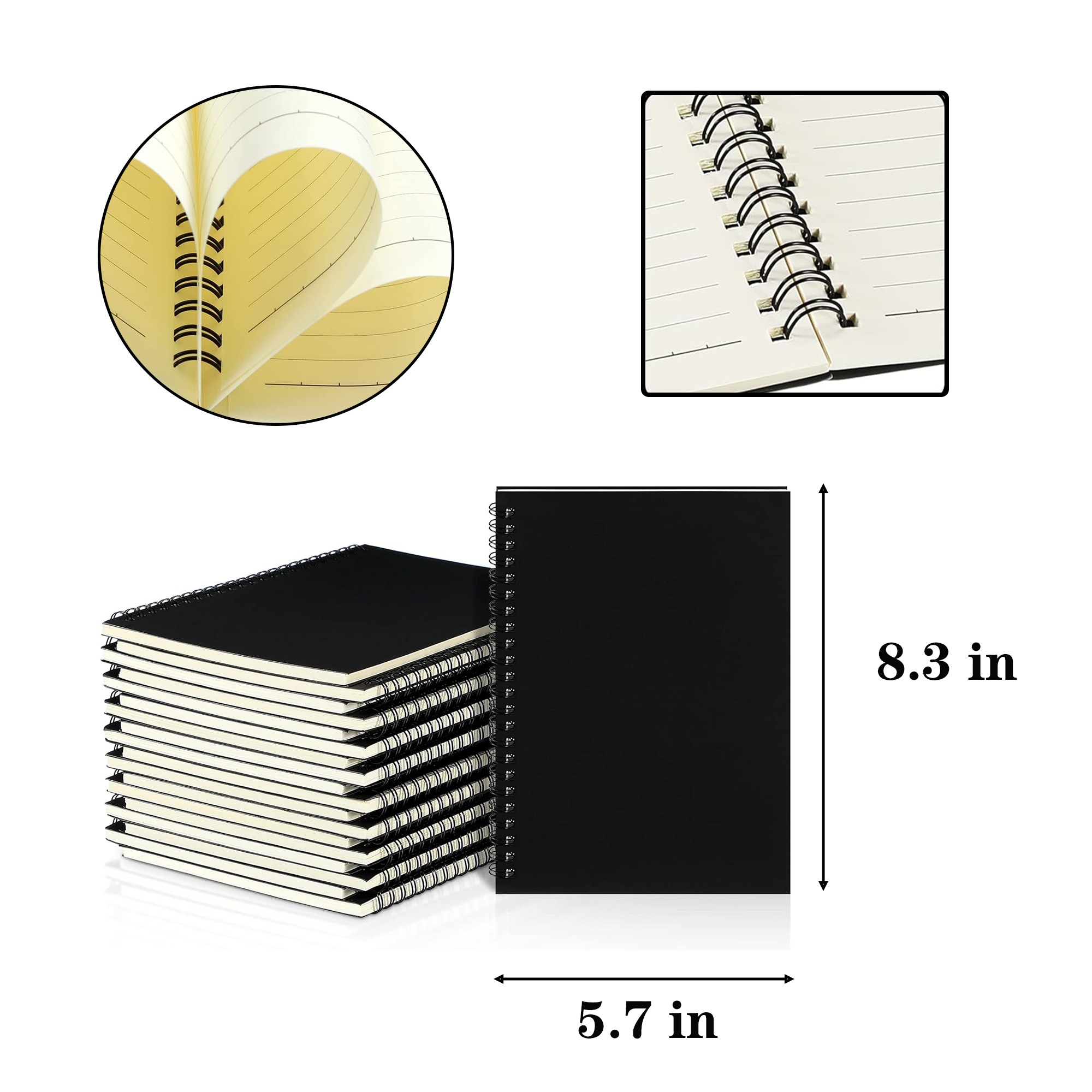 Mini Portable Plastic Coil Notebook 4